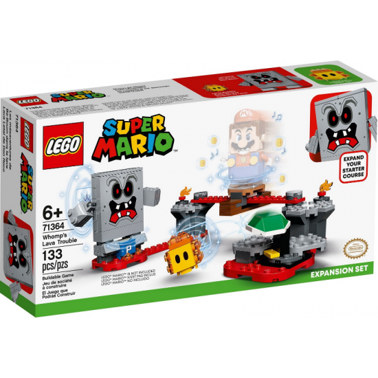 LEGO Super Mario™ Ensemble d'extension Les mésaventures de Ba-Boum dans la lave 2020